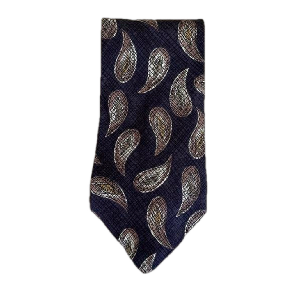 Calvin Klein Paisley Silk Tie
